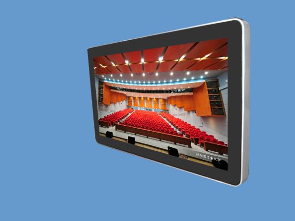 Wireless Connective Digital Signage Kiosk , Photo Subtitle Video Mode