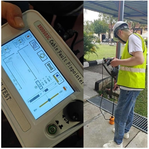 Portable Cable Fault Locator TDR for Underground High Voltage Cables