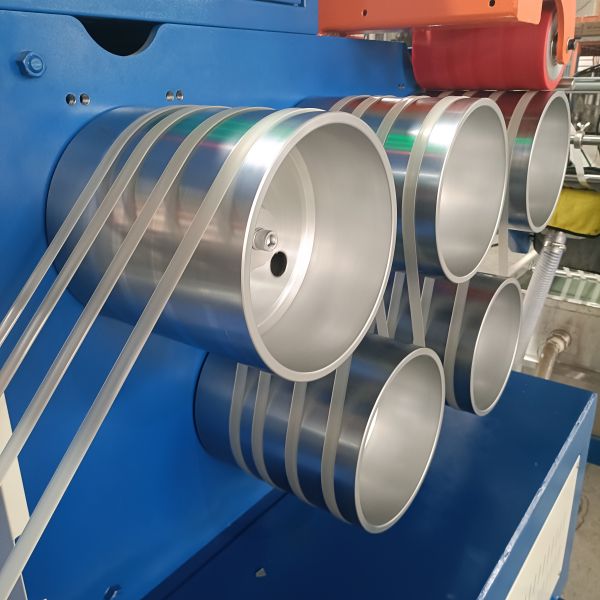 Single Screw PP Strap Production Line for Recycled PP Granules