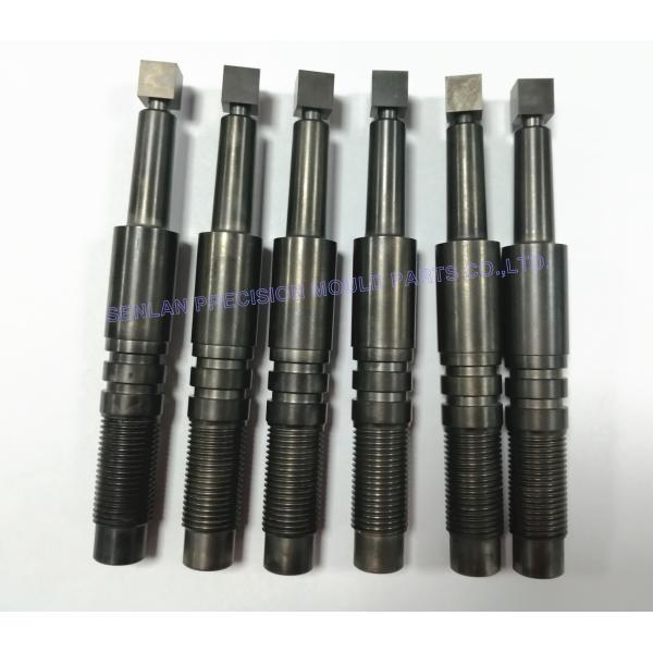 Nitriding Square Head Mold Parts | Precision Threaded Plastic Components