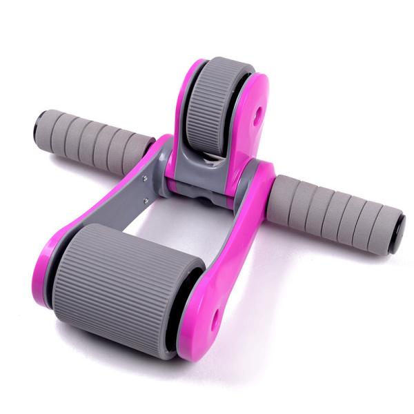 Foldable ABS Workout Kit With Knee Pad AB Wheel Roller 33*26*11cm