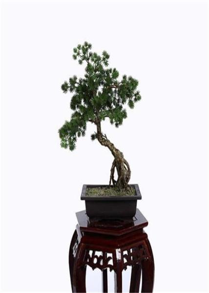 Premium Foliage Fake Bonsai Tree Plastic Leaf Vibrant Color Tropical Landscapes