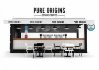 Commande préfabriquée de café de récipient d'expédition de 20 généralistes