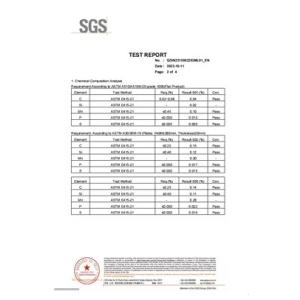 Shandong Dingcheng Liye Materials Co., Ltd Certificaciones