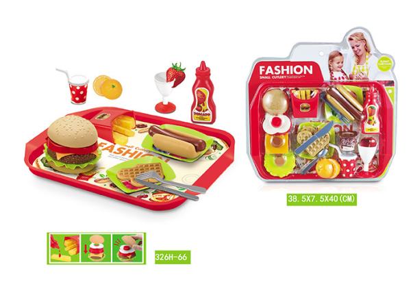 Non - Toxic DIY Food Kitchen Set Educational Children's Play Toys W / Egg Steamer Age 3