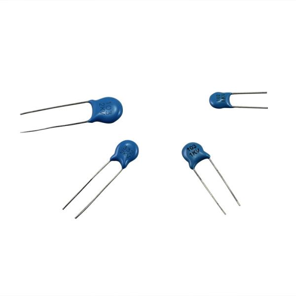 Blue Polyester Film Capacitor / High Voltage Ceramic Capacitors For X Ray Machine