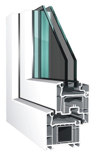 Aluminum Anodizing 1.5mm Double Hung Tilt Windows