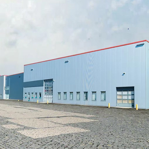 Strong Strength Steel Building Construction Custom Color Light Steel Frame Construction