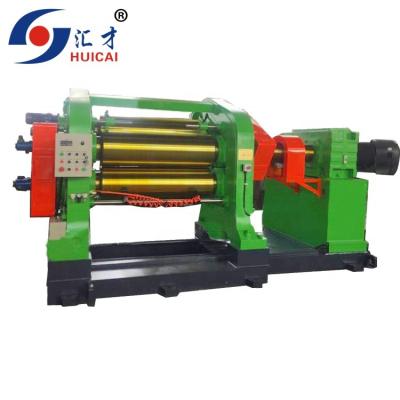 Máquina de caldeira de borracha de rolos de ferro fundido refrigerados para produção de borracha azul/verde
