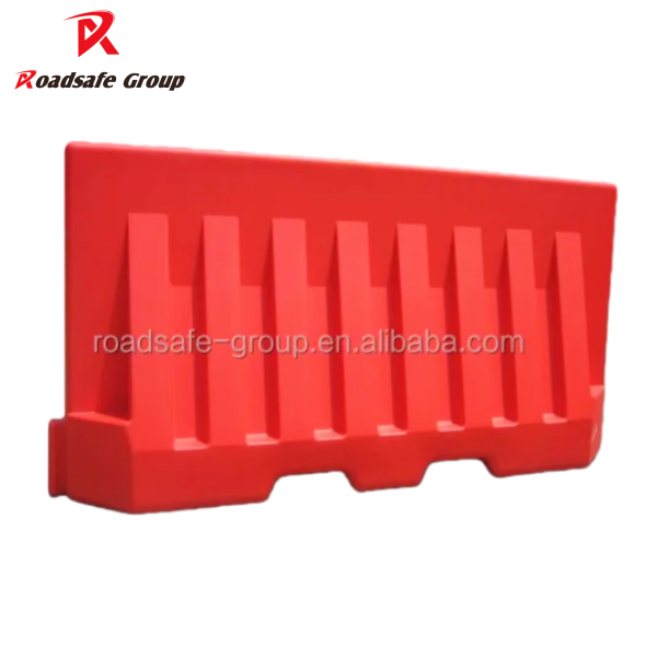Hot-Selling in the Dominican Republic – 2m PE Plastic Traffic Barrier | Water-Filled Safety Fence / Portable Warning Barrier – China Factory Supply