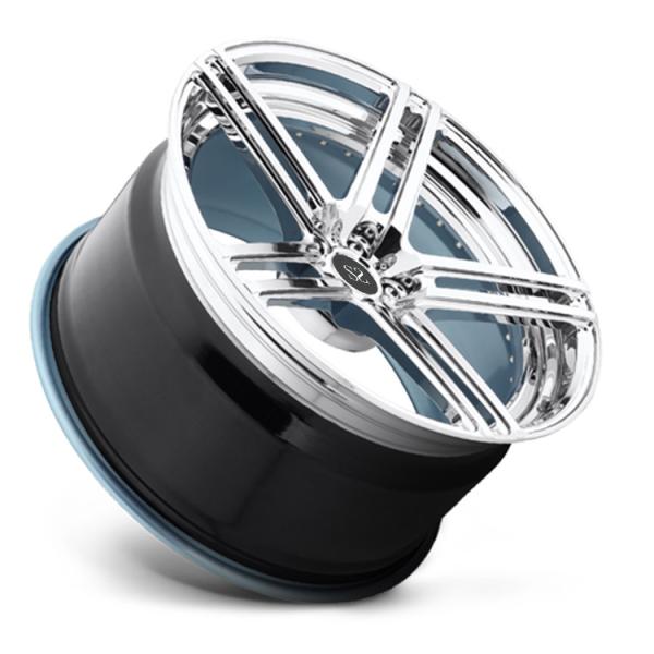 Silver Monoblock 21 Inch 1 Piece Forged Wheels Staggered For Ferrari 488