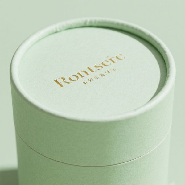 Premium tea cylinder kraft paper transport tube cardboard coffee paper cans, custom sizes available.