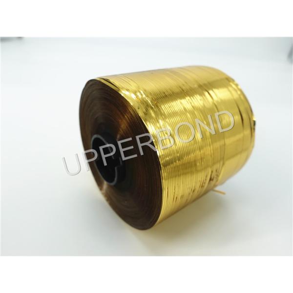 BOPP / PET / MOPP Pressure Sensitive Cigarette Packaging Materials Tear Tape