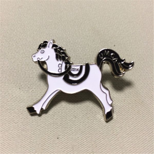 Premium FOLIOT 25th Anniversary Enamel Pin - Silver Plated Commemorative Badge for Corporate Souvenirs