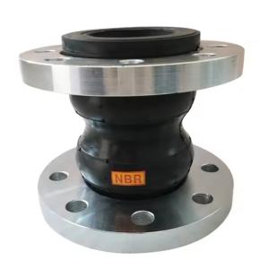Asme Corrosion Resistant Design Double Sphere Rubber Expansion Joint Dn32 Pressure Ring Plumbing Material