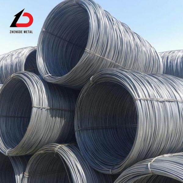 Ready Stock 1006 1008 1022 Ms Raw Material of Wire Nail High Carbon Steel Wire Rod Manufacture Price