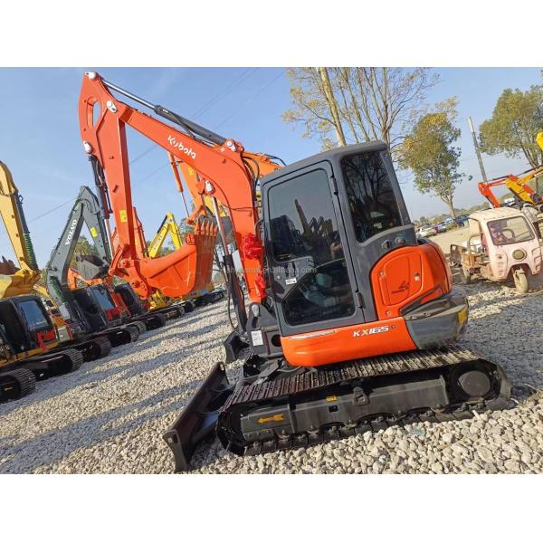 2023 горячая продажа Kubota KX165 гидравлические экскаваторы Kubota KX 165 подержанный ползучий экскаватор 6,5 тонн строительная техника