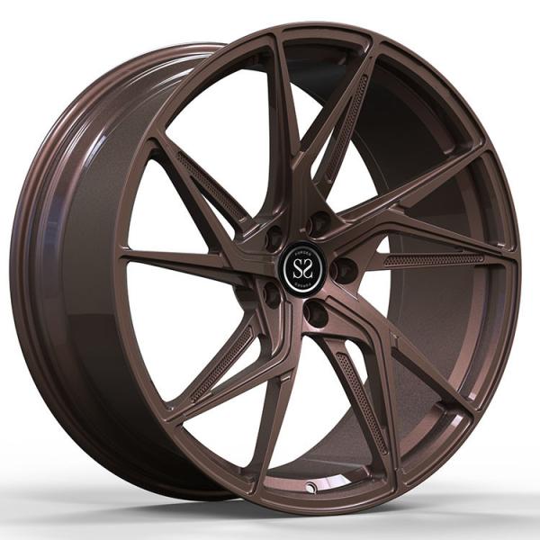Bronze Forged Monoblock T6 Aluminum Alloy 5x120 Polishe