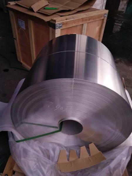 Estoque de superfície desencapado da aleta da espessura do rolo 0.145mm da folha de alumínio no permutador de calor