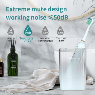 Automatic Sonic UV Sanitizer Electric Toothbrush With 1500mAh Lithium Battery