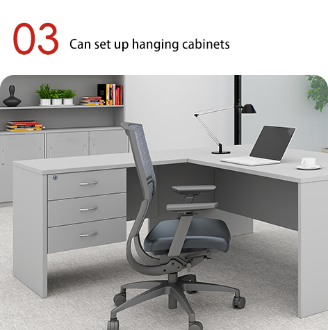 Support customization Classic Executive Desk with Cabinets, Drawers, File and Data Storage, Company Computer, Office Desk, Manager's Desk