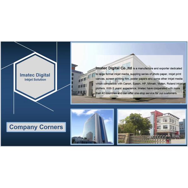 Papier de presse numérique haute qualité à l'épreuve de l'eau 230gm pour HP Indigo 20000