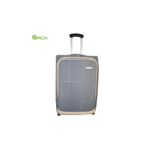 Softsided Carry On Luggage Spinner 4 Wheel Cabin Case Scratch Resistant