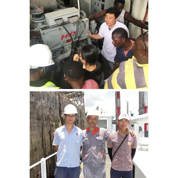 2500m3 18inch Cutter Head River Sea Dredger Machine Hydraulically Driven