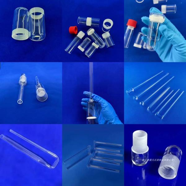 Réacteur à tubes de verre au quartz UV