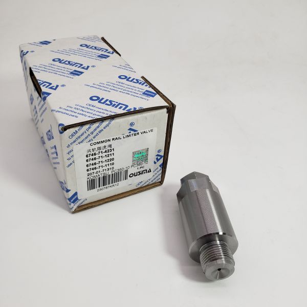 Common Rail Limiter Valve 6746-71-4231/6746-71-1211/6746-71-1220/6746-71-1110/207-01-71310 For KOMATSU PC350-10 PC360-10