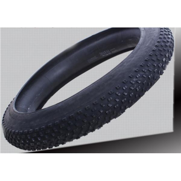 20x4.0 Snow Bike Black Fat Tire Beach Bike Rubber Outer Tires for 12-20inches and 2 kg