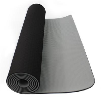 NBR PVC 0.6CM 1CM Yoga Non Slip Large Exercise Mat For Home Workout Gym
