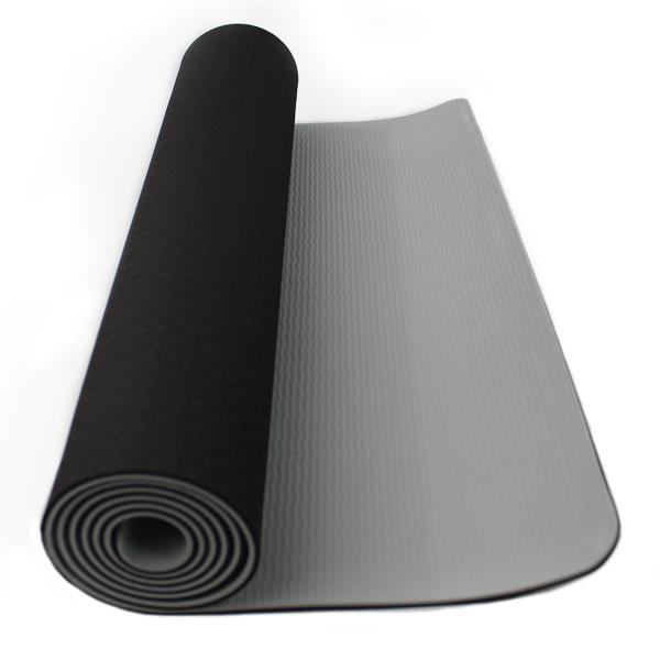 NBR PVC 0.6CM 1CM Yoga Non Slip Large Exercise Mat For Home Workout Gym