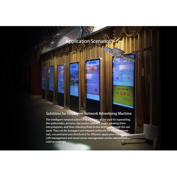 M2 Smart Commercial Display Board Infrared receiving interface EMC FCC, CE, ROHS