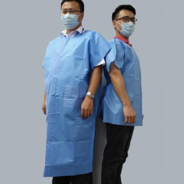 Fluid Resistant Antivirus Protective Disposable Isolation Gowns