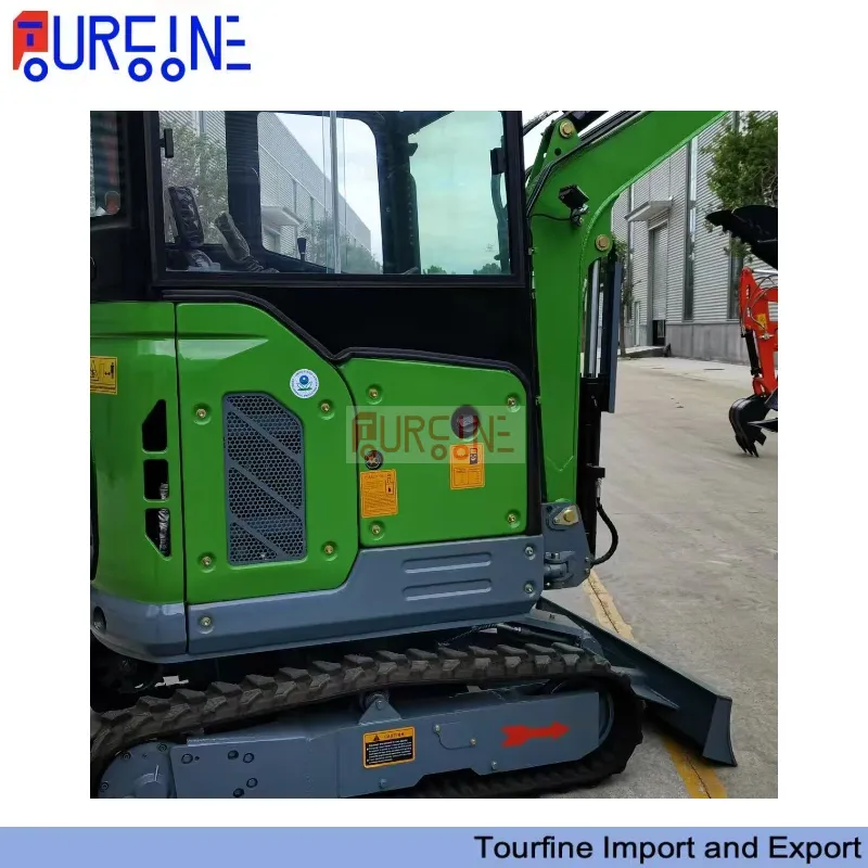MIni Crawler Excavator 2 Ton 0.07 CBM Bucket Small Excavator For Farm Construction