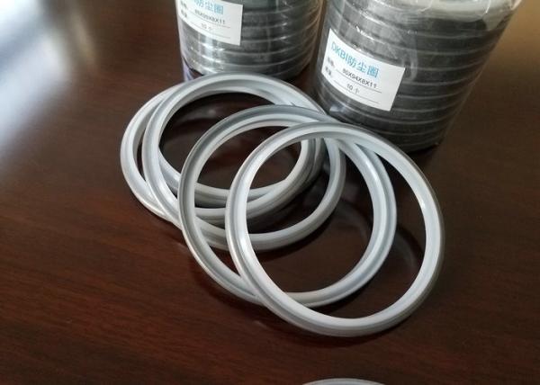 High Wear Resistance Steel DKB Wiper Seal with PU or NBR Lip for Hydraulic Cylinders