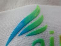 Banda elástica suave del silicón del logotipo colorido brillante de la impresión no tóxica