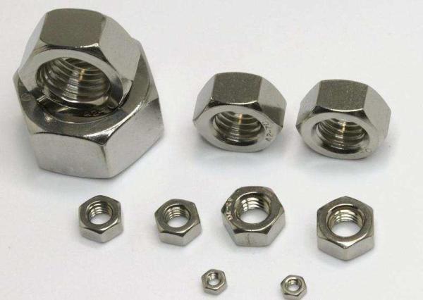 Surface Galvanized Hex Lock Nut Iron Oxide Material GB T41 - 2000 Standard