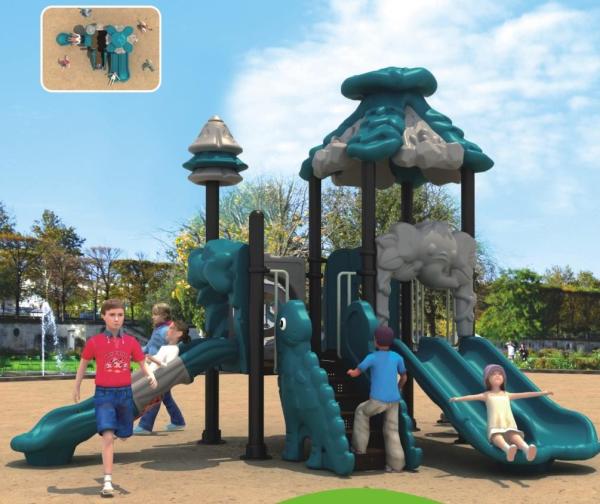 popular middle size outdoor slide play climbing equipment for children