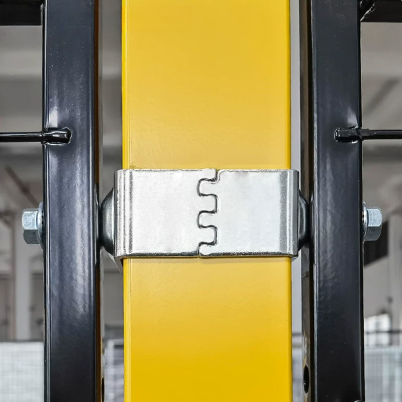 Hsj Customized Aluminum Profile Robot Safety Fence Perimeter Guarding Wire Mesh Partition for Industrial Robotic Workstation Automated Production Line Machine Guarding