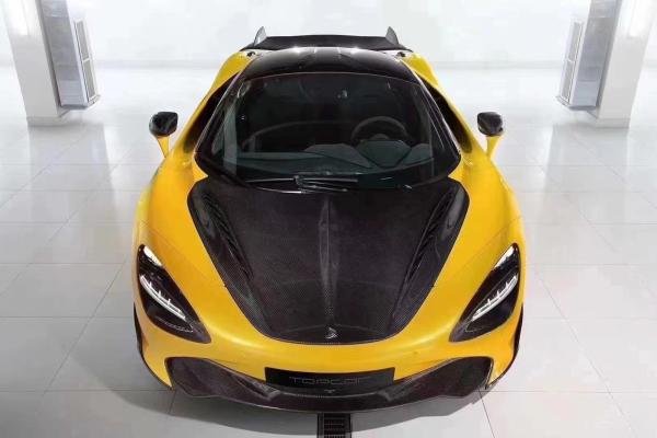 For McLaren 720S Carbon Fiber Hood 720S Upgraded Top-style Carbon Fiber Hood Engine Cover