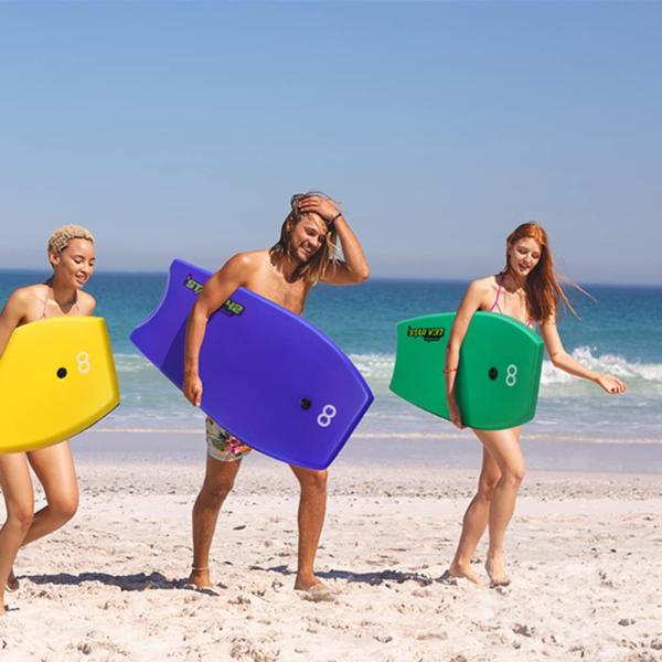 Custom EPS XPE HDPE Bodyboards for Kids 1.97 Inch Thickness Durable Design