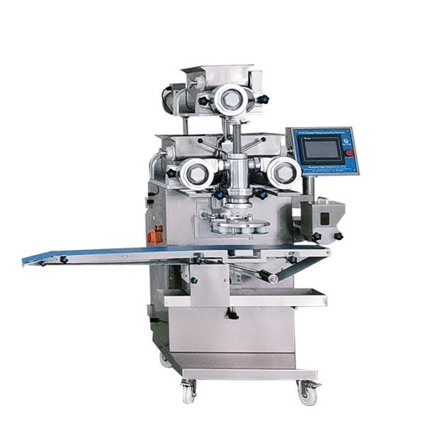 Mooncake automático completo do maamoul P170 que faz a máquina para a fatura dobro do maamoul dos enchimentos