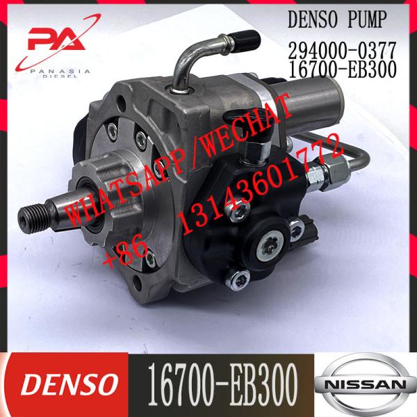 294000-0377 bomba 294000-0377 del combustible diesel HP3 de DENSO para NISSAN YD25 16700-EB300 16700-EB30A 16700-EB30B