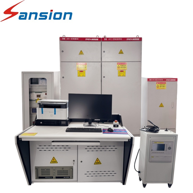 Comprehensive Motor Test System for High Voltage AC DC Motor Factory Acceptance Load and No-Load Testing
