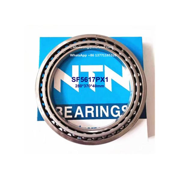 SF5617 excavator bearing steel cage angular contact ball bearing 280*370*40mm