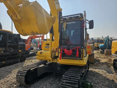 Excavadora usada Komatsu PC130 Pequena Excavadora hidráulica de segunda mão