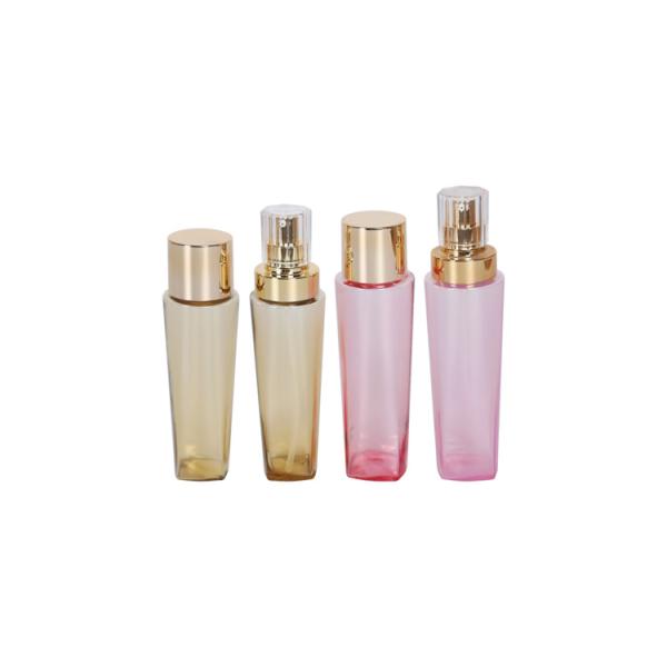 Опарник сливк бутылки 15/50g лосьона бутылки тонера набора 150/200ml PETG золота популярности косметический упаковывая акриловый