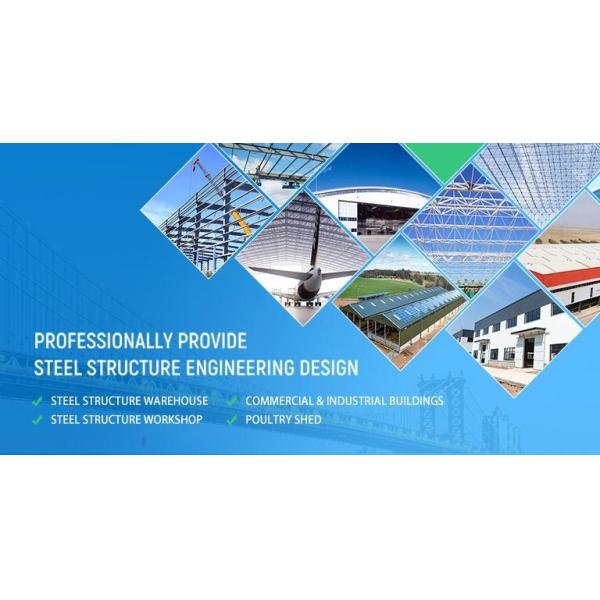 Corrugated Steel Panel Prefab Metal Warehouse Anti Corrosion Coating Free Design